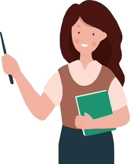Female Teacher Teaching